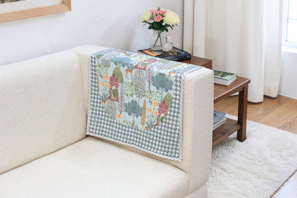 Premium Printed Sofa Armrest Covers – Anti-Dust & Anti-Wear Side Protectors (Set of 2)