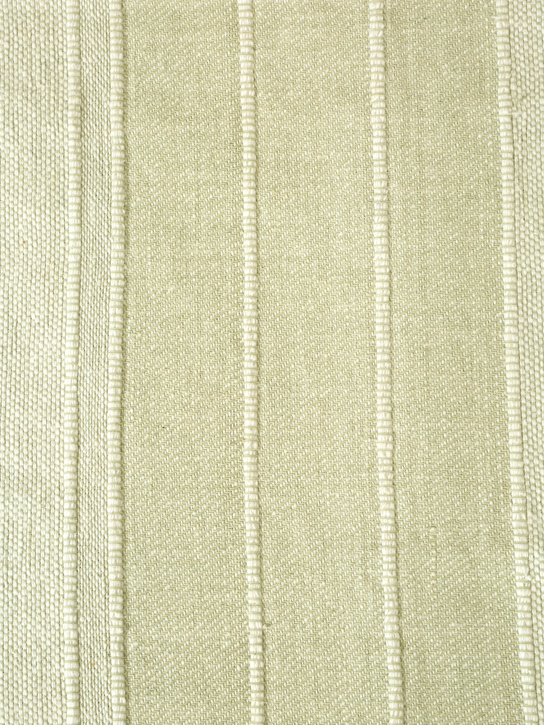 Sea Green Stripe Hand woven Cotton 1 Seater Sofa Cover