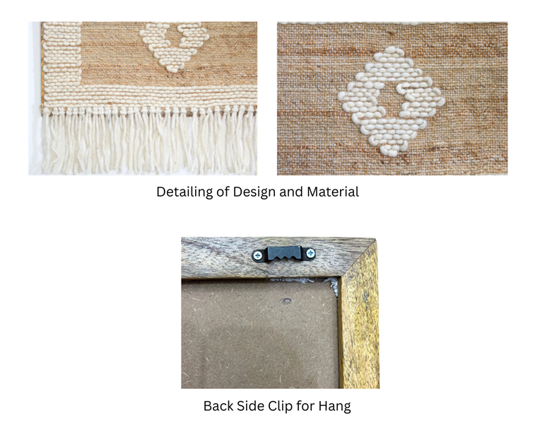 Boho Macrame Wall Hanging with Fringe – Premium Handwoven Living Room Decor (Copy)