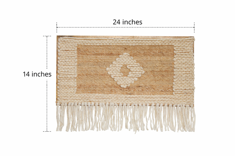 Boho Macrame Wall Hanging with Fringe – Premium Handwoven Living Room Decor (Copy)