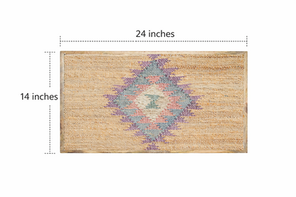 Handcrafted Woven Wall Art Decor | Boho Geometric Wall Hanging for Living Room & Bedroom