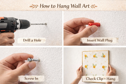 Handcrafted Floral Wall Art Decor | Embroidered Marigold Wall Hanging for Living Room & Bedroom