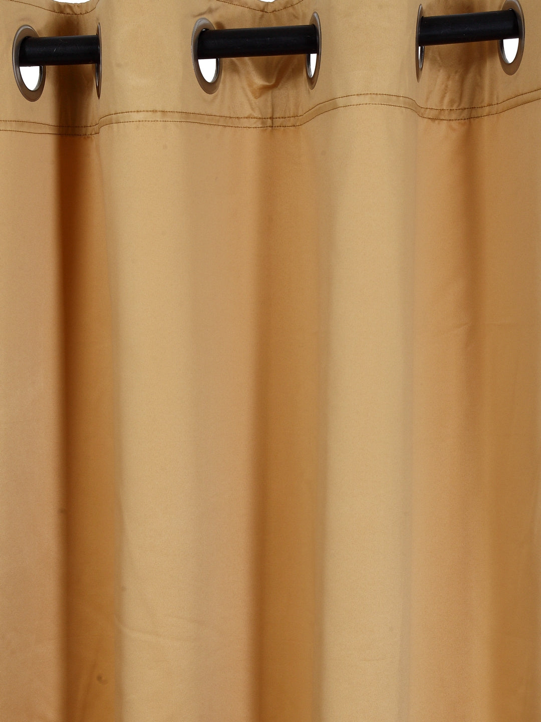 Eyda Mustard Color Premium Semi Blackout Window Curtain- 1 Pc