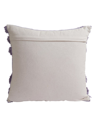 Eyda Set of 2 Cotton Purple Cushion Cover 18x18 inch