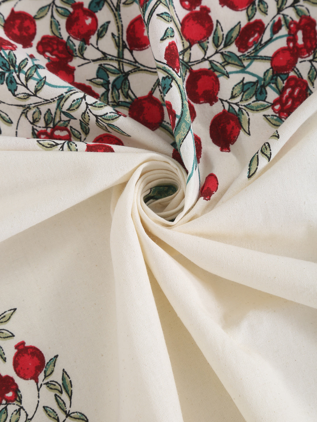 Multi Colour Floral Print Cotton King Bed sheet with 2 Pillow Covers