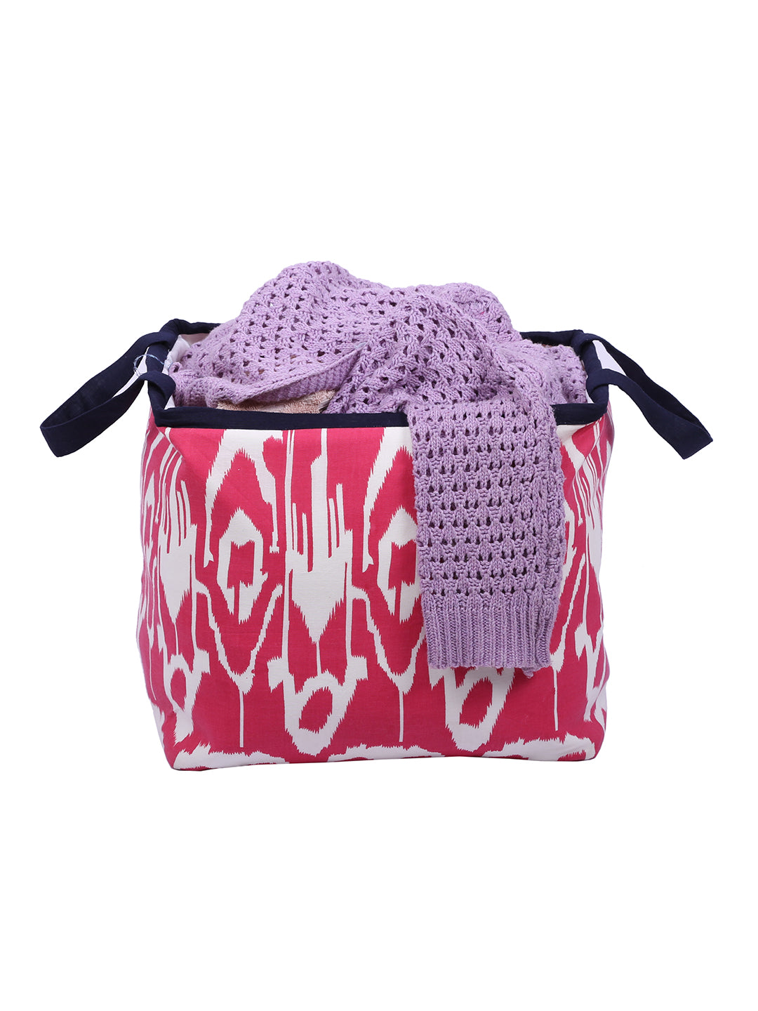 Rajasthan Décor Pink and White Multipurpose Organiser