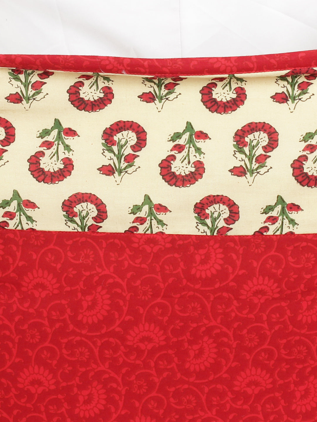 Rajasthan Décor Red and Cream Multipurpose Organiser