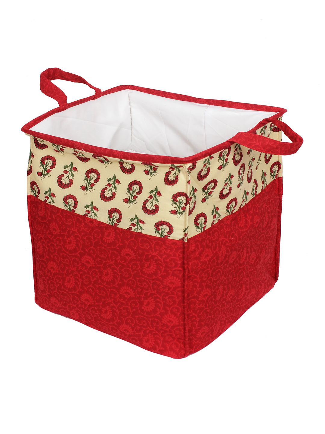Rajasthan Décor Red and Cream Multipurpose Organiser