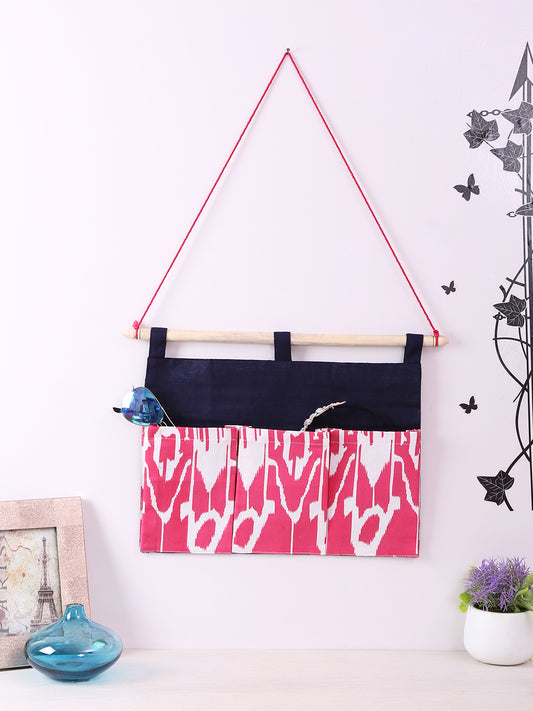 Rajasthan Décor Multipurpose 3 Pocket Wall Hanging Organizer I Space Saver