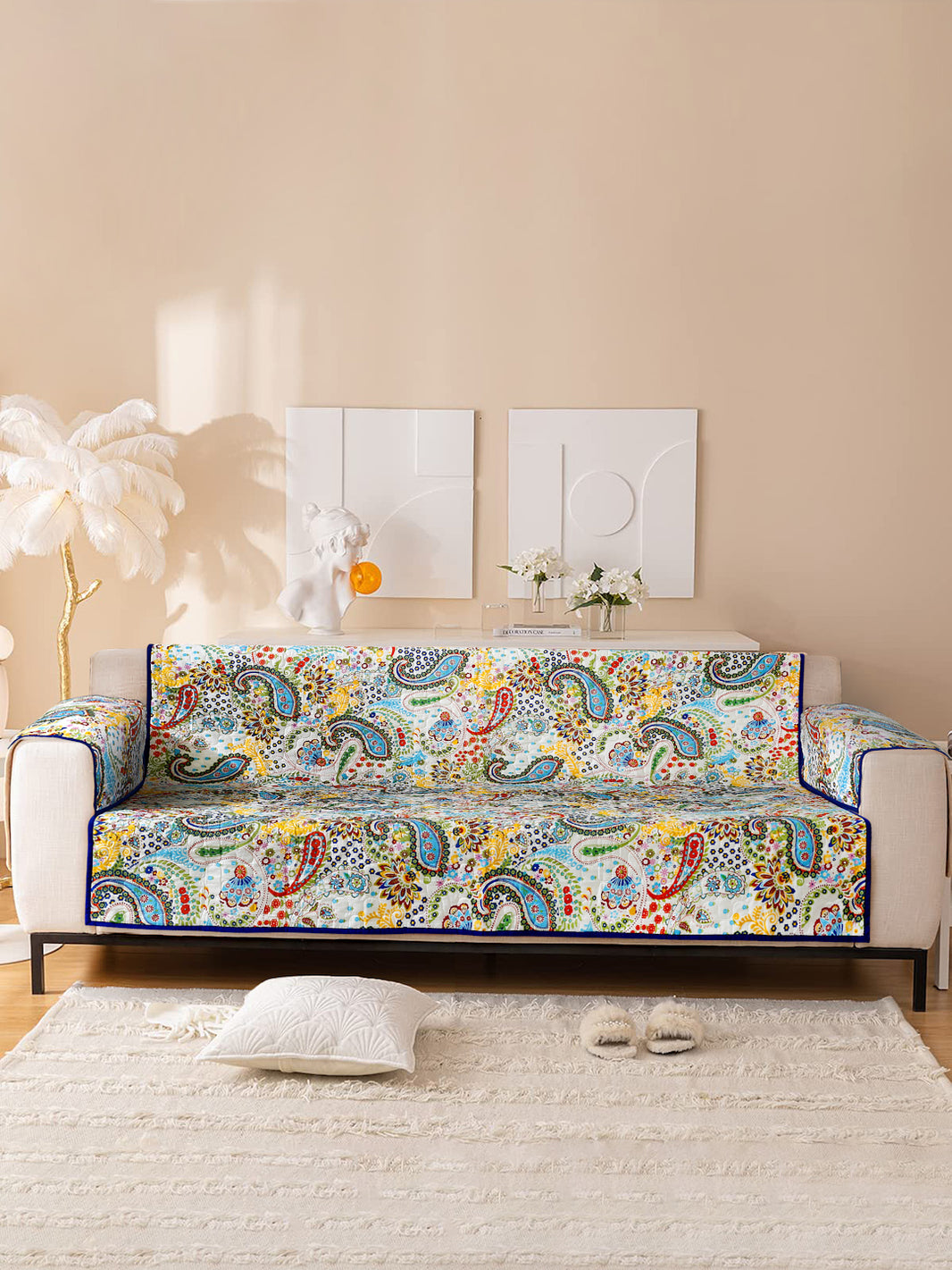 Sofa Cover Designs - Buy Sofa Cover Designs Online at Best Prices ...