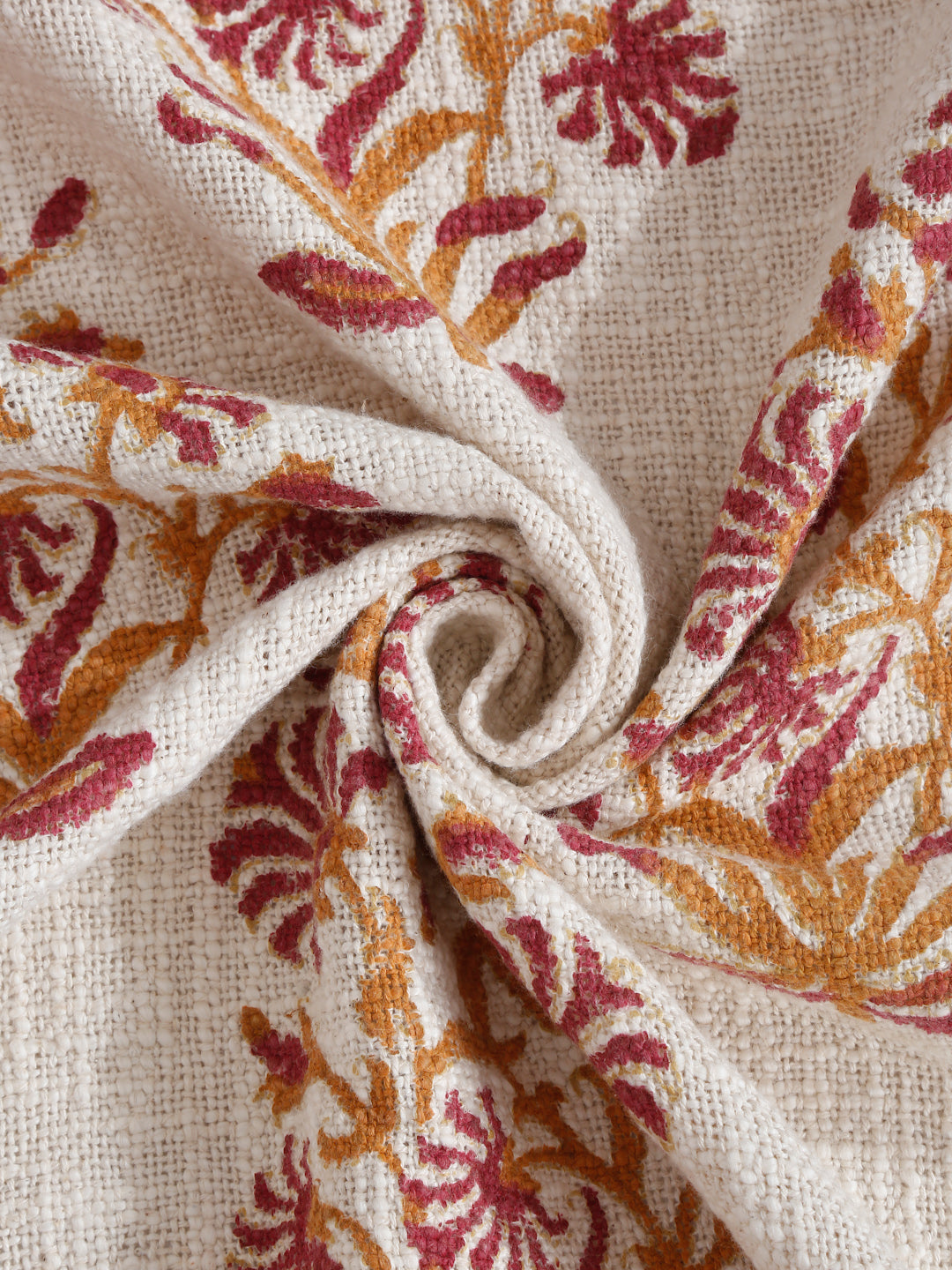 Rajasthan Decor 100% Cotton Multi Colour Hand Block Bed Spread with 2 Pillow Cover