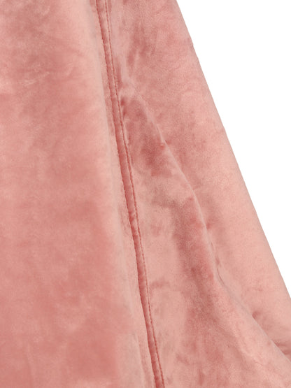 Pink Velvet Bean Bag Cover