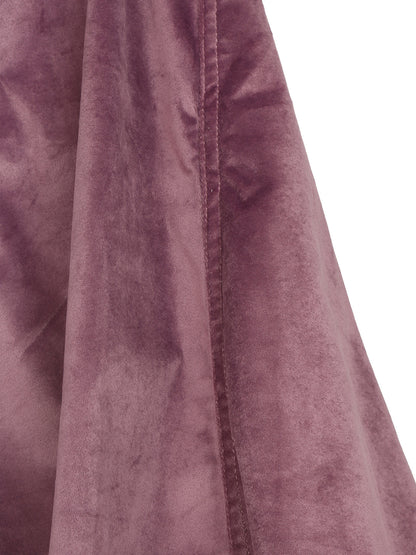 Purple Solid Velvet XXL Bean Bag Cover