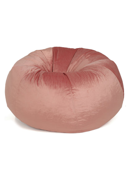 Pink Velvet Bean Bag Cover