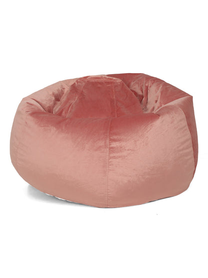 Pink Velvet Bean Bag Cover