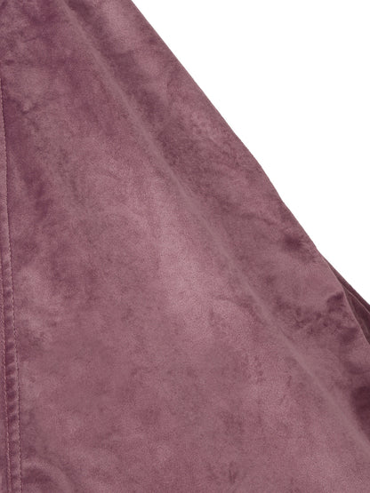 Purple Solid Velvet XXL Bean Bag Cover