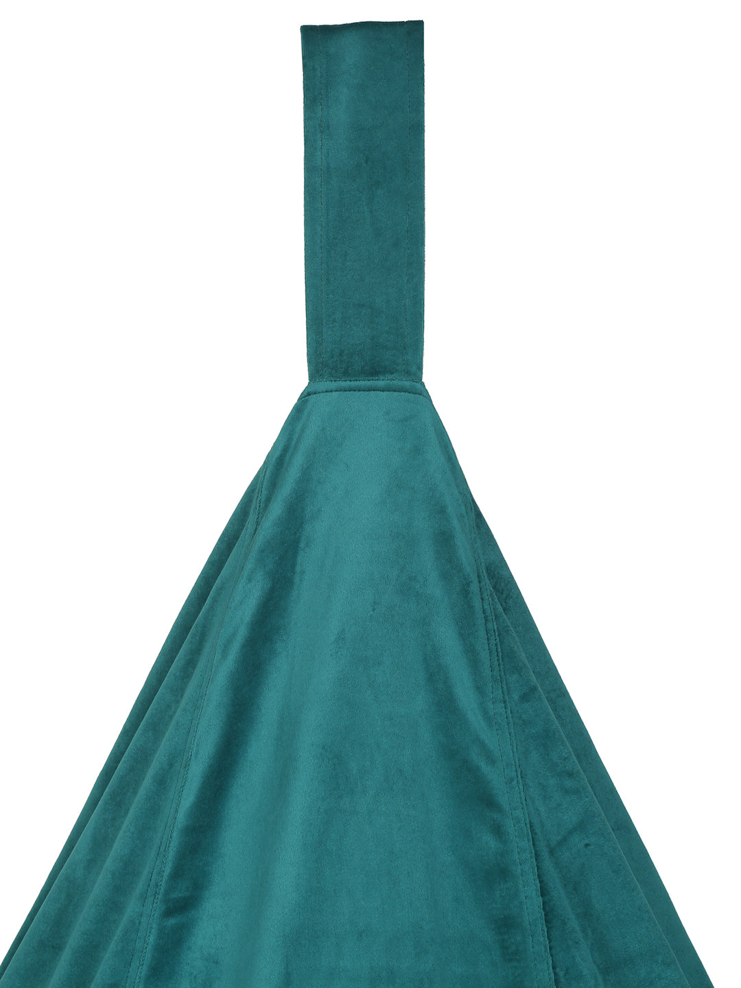 Emerald Solid Velvet XXL Bean Bag Cover