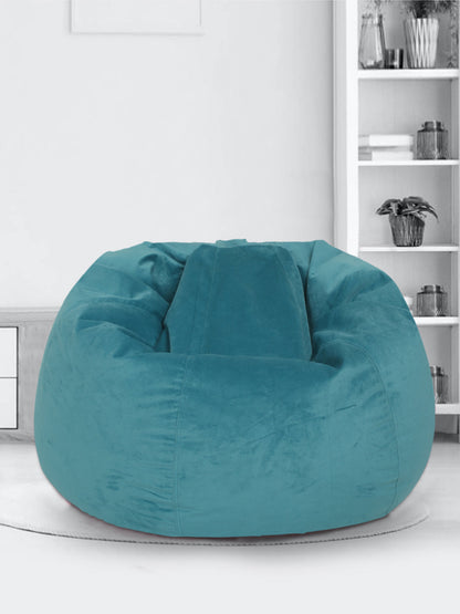 Sea Green Velvet Bean Bag Cover